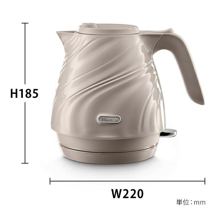 デロンギ セタ 電気ケトル [KBS1200J-BG] delonghi ケトル