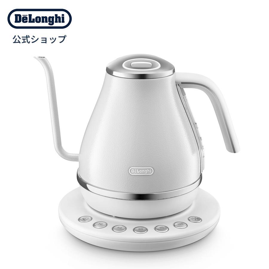 アイコナ 電気カフェケトル ピースフルホワイト　デロンギ　未使用 デロンギ（DeLonghi） 電気ケトル アイコナ ピースフルホワイト