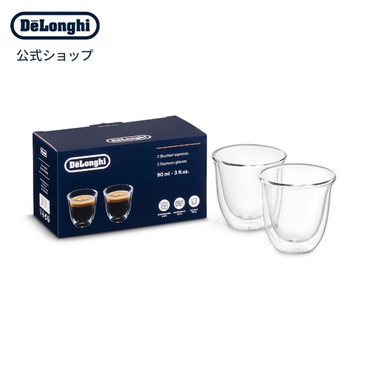 デロンギ（DeLonghi） ダブルウォールグラス（2個セット