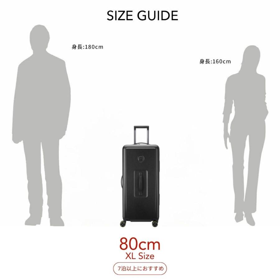 DELSEY（デルセー） 公式 TURENNE チュレーネ 80cm ハードスーツケース