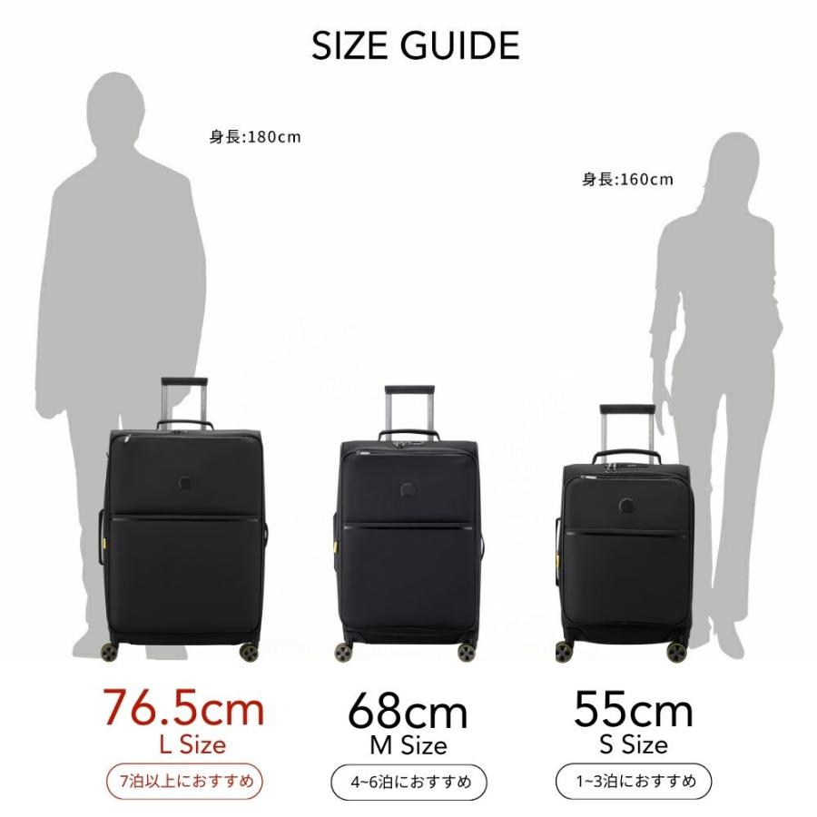 DELSEY（デルセー） 公式 TURENNE チュレーネ 76.5cm ソフトスーツ