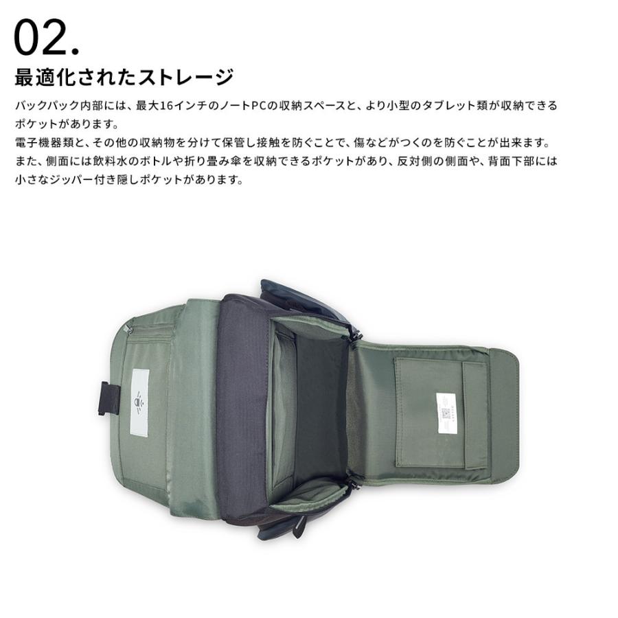 公式 DELSEY デルセー SECURFLAP セキュフラップ 16 バックパック ロゴ 