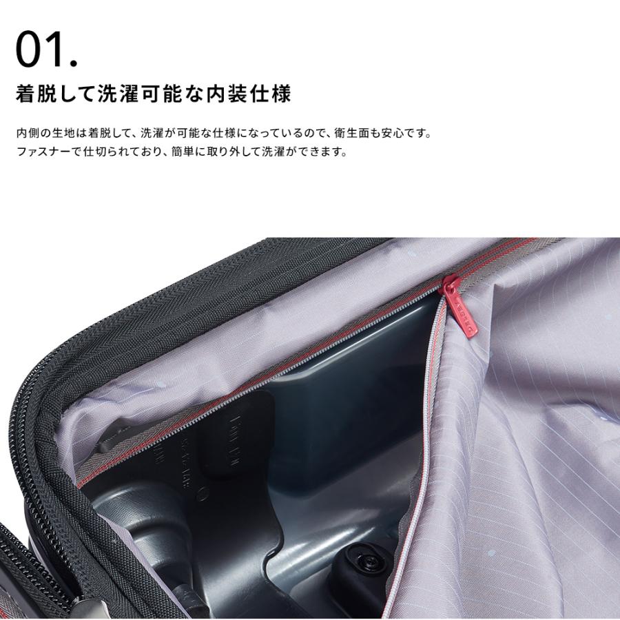 DELSEY デルセー SECURITIME ZIP セキュリタイム ジップ スーツケース スリム Mサイズ 中型 拡張 国際保証付｜delsey｜10