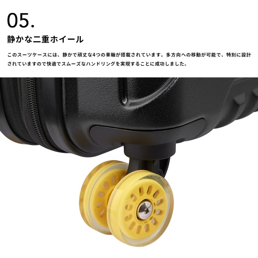 公式 DELSEY デルセー スーツケース 40L+4L S 55cm 1-3泊 ランパート