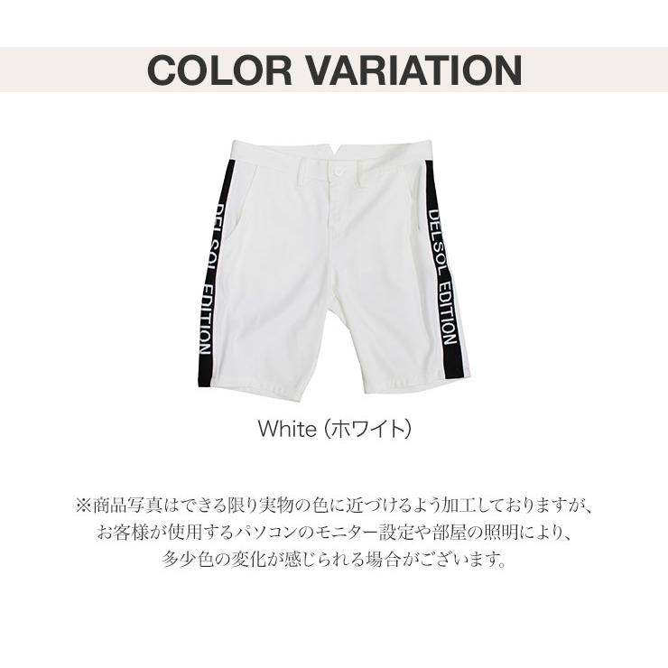 men's ロゴジャガードハーフパンツ 清潔感 M/L/LL/3L メンズゴルフウェア｜delsol-golf｜15