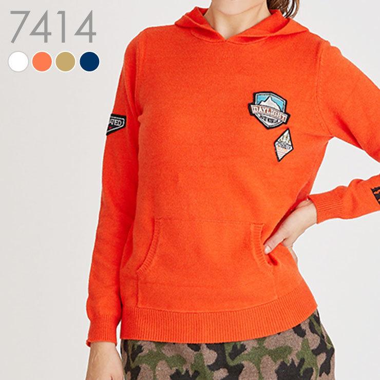 特別価格 ワッペン付ニットパーカー 秋冬 アウトレット Sale レディースゴルフウェア 7414 Delsol Golf Yahoo 店 通販 Yahoo ショッピング