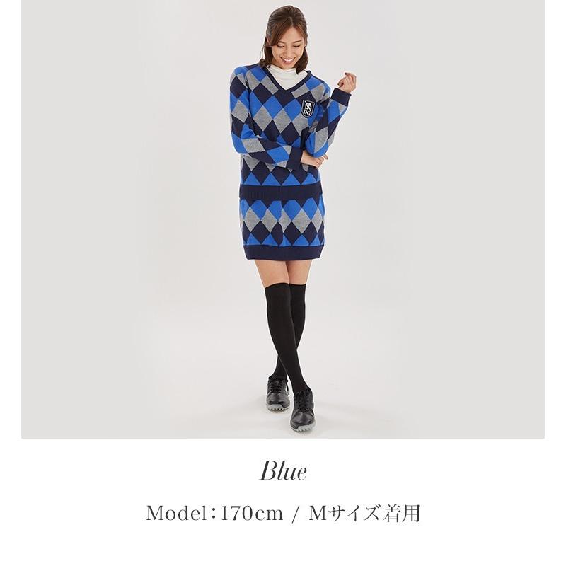 特別価格 ダイヤ柄ニットスカート 秋冬 アウトレット Sale レディースゴルフウェア 7468 Delsol Golf Yahoo 店 通販 Yahoo ショッピング