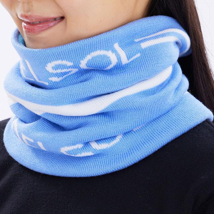 完売御礼】耳まで暖か、2WAY裏フリースネックウォーマー 防寒 2WAY