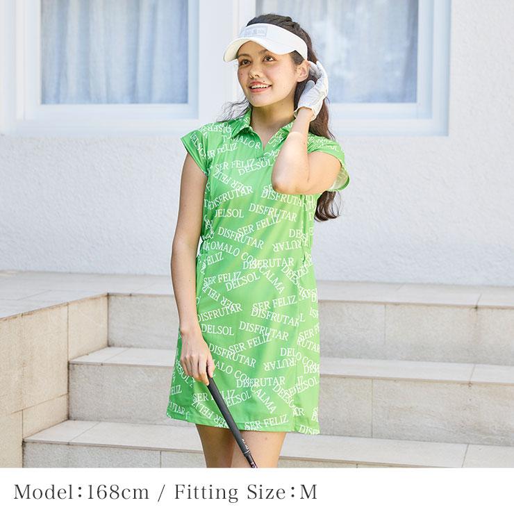 新品　タグ付　デサント　ゴルフウェア　レディースウェア　ワンピース　半額以下 新品 タグ付 デサント ゴルフウェア レディースウェア ワンピース 半額