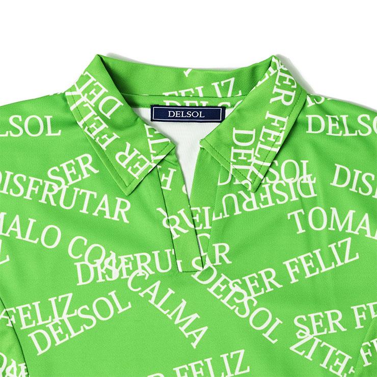 特別価格】7764 ロゴ総柄ワンピース L LL 着やせ アウトレット SALE