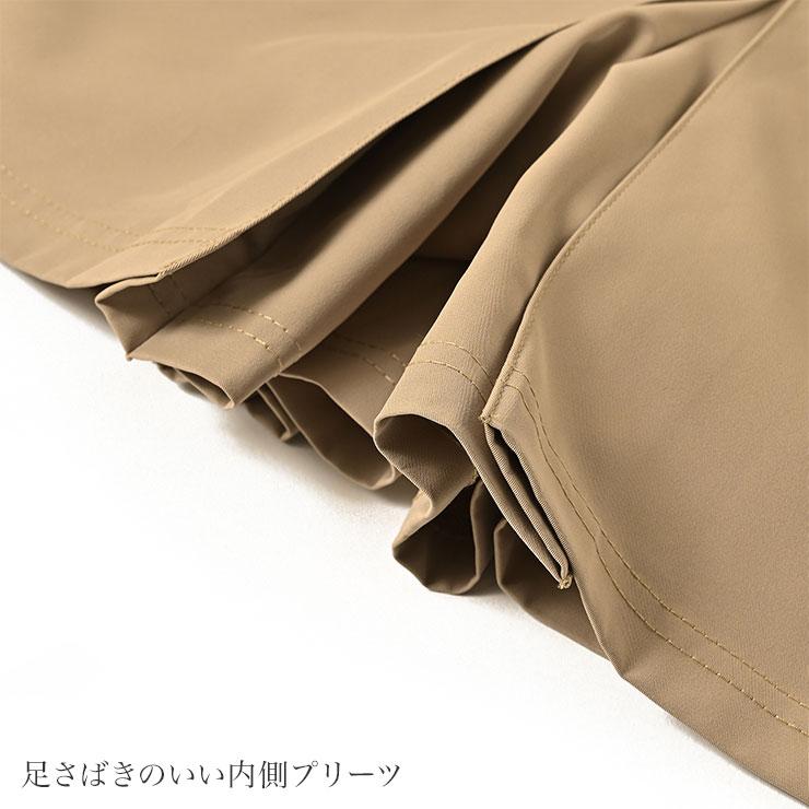 新品　DELSOL デルソルゴルフ　夏生地　キュロットスカート　ＬＬ　ベージュ 夏生地軽量プリーツ入キュロットスカート 当店人気 夏仕様 M/L/LL/3L