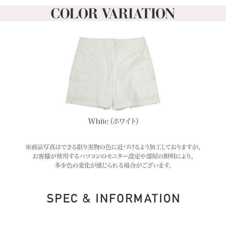 プリーツ入ストレッチキュロットスカート(WH) S/M/L/LL/3L 豊富 プリーツ入ストレッチキュロットスカート(WH) S/M/L/LL/3L 豊富