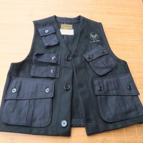 バズリクソンズ ウィリアム・ギブソン BUZZ RICKSONS × WILLIAM GIBSON 『type WG-4 VEST』BR12663-119/BLACK