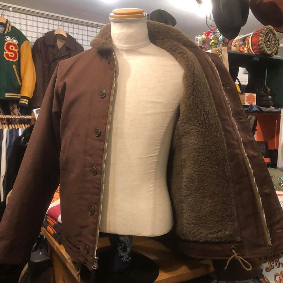 BUZZ RICKSON'S バズリクソンズ N-1 デッキジャケット ブラウン 