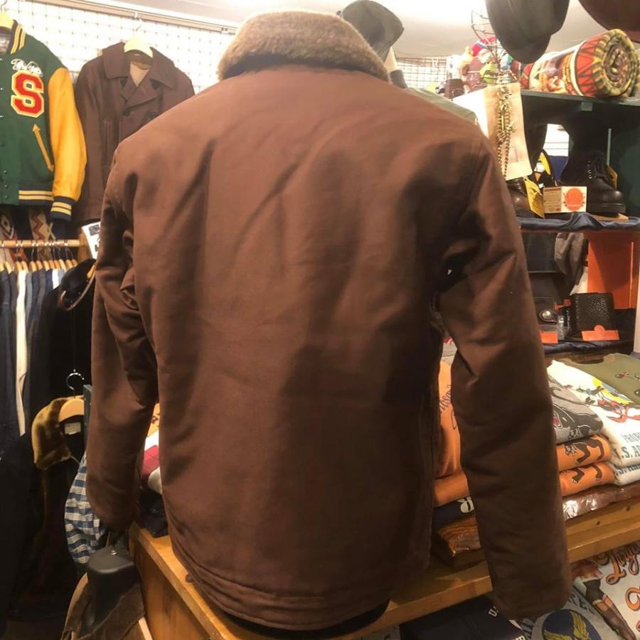 バズリクソンズ N-1 デッキジャケット 38 ブラウン Buzz Ricksons N-1デッキジャケット BR14408 ブラウン 38 メンズ