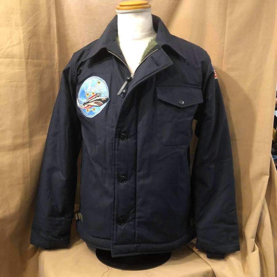 BUZZ RICKSON'S バズリクソンズ Type A-2 デッキジャケット NAVY