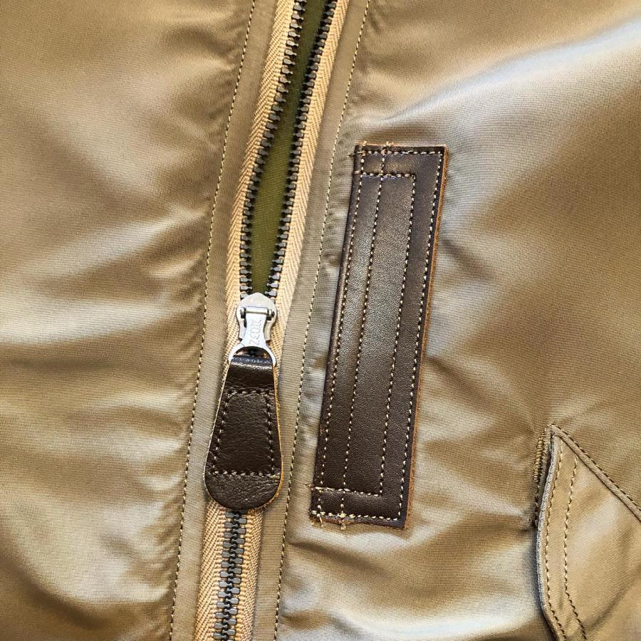 バズリクソンズ BUZZ RICKSON'S ライト フライングジャケット Type L-2  “REED PRODUCTS, INC.” BR15125-01/OLIVE DRABの画像