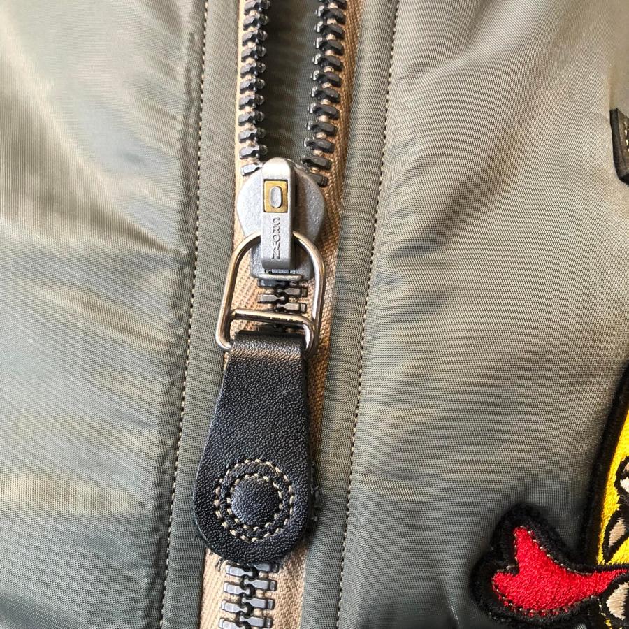 美品 訳あり バズリクソンズ MA-1 ダウンジャケット ボンバージャケット Buzz Rickson's - 美品 訳あり バズリクソンズ MA-1 ダウン