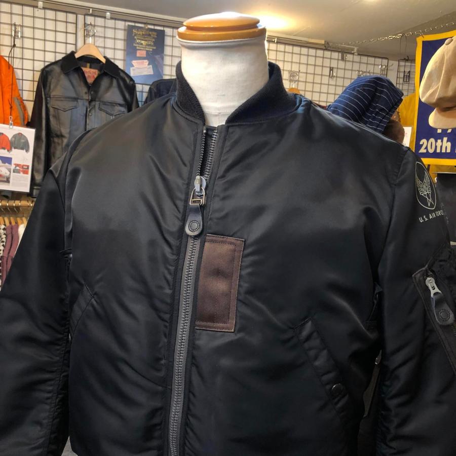 BUZZ RICKSON'S バズリクソンズ ウイリアムギブソン Type BLACK MA-1