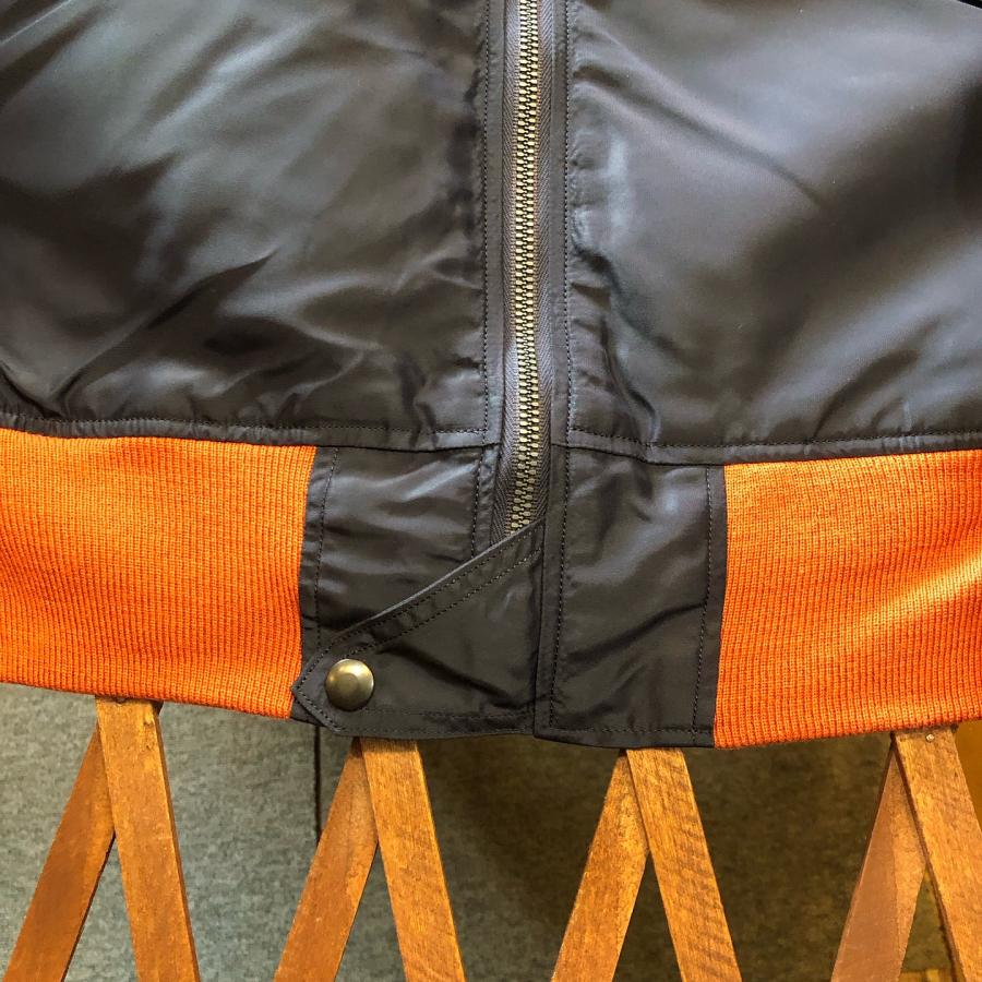 BUZZ RICKSON'S バズリクソンズ Type L-2A ORANGE RIB パッチカスタム