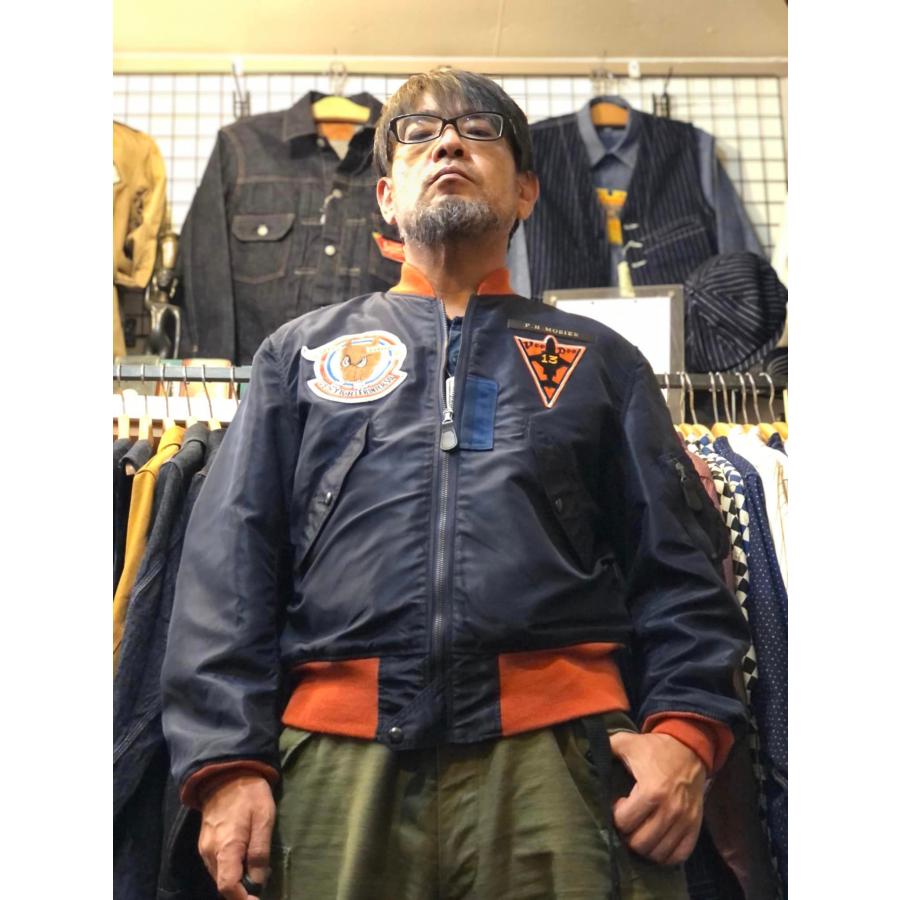 BUZZ RICKSON'S バズリクソンズ Type L-2A ORANGE RIB パッチ BUZZ RICKSON'S バズリクソンズ Type L-2A ORANGE RIB パッチ