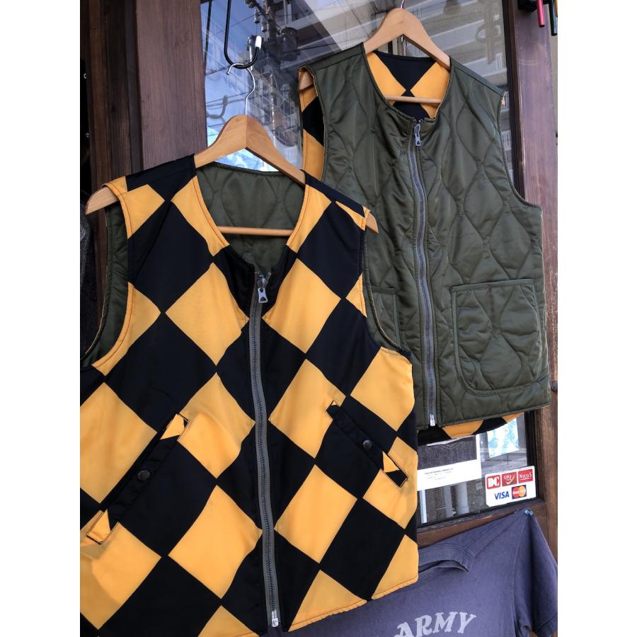 BUZZ RICKSON'S バズリクソンズ LINE CREWMAN VEST (MOD.) REVERSIBLE
