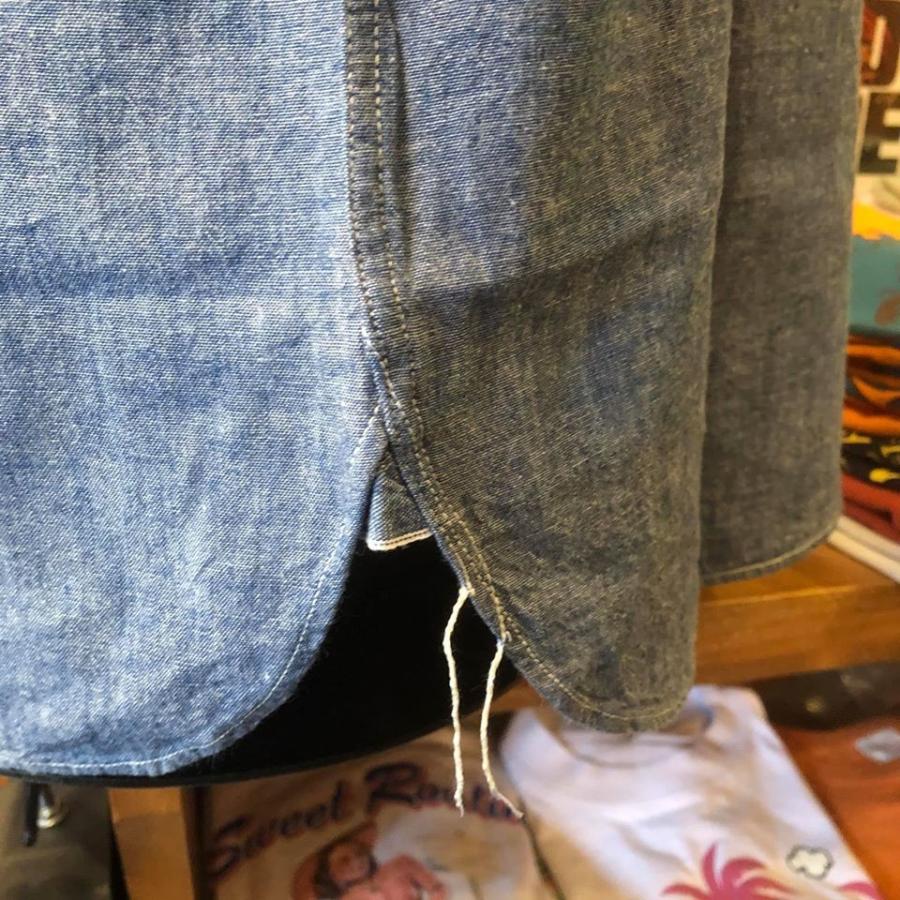 BUZZ RICKSON バズリクソン BR38324 シャンブレーシャツ 半袖 BUZZ RICKSON'S バズリクソンズ シャンブレーシャツ 半袖 シャツ