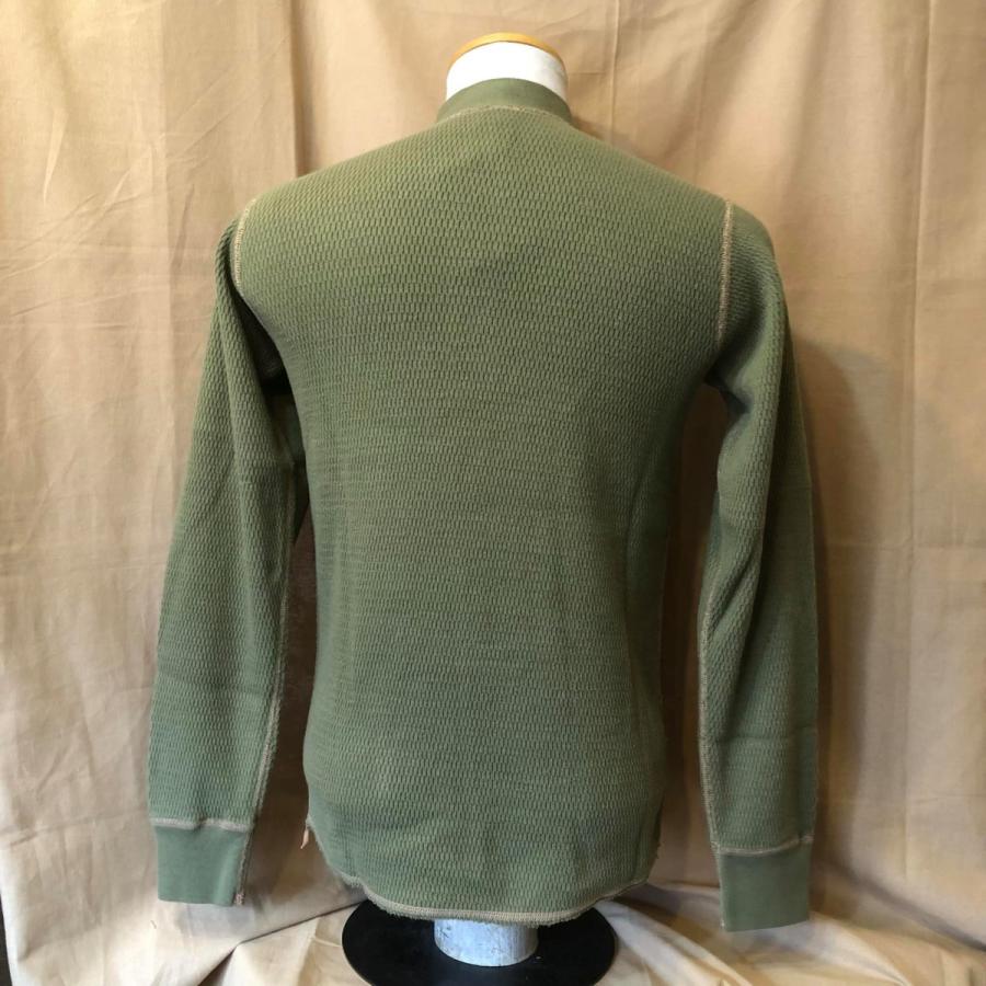 BUZZ RICKSON'S バズリクソンズ 長袖 ミリタリー サーマル ヘンリー