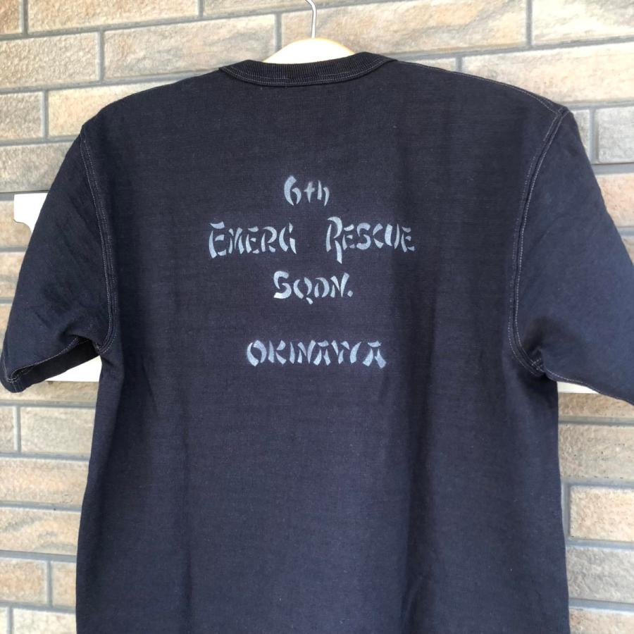 BUZZ RICKSON'S 日本製 スラブ Tシャツ "6th EMERG RESCUE SQDN." BR78954-101/119｜delsol-kumamoto｜15