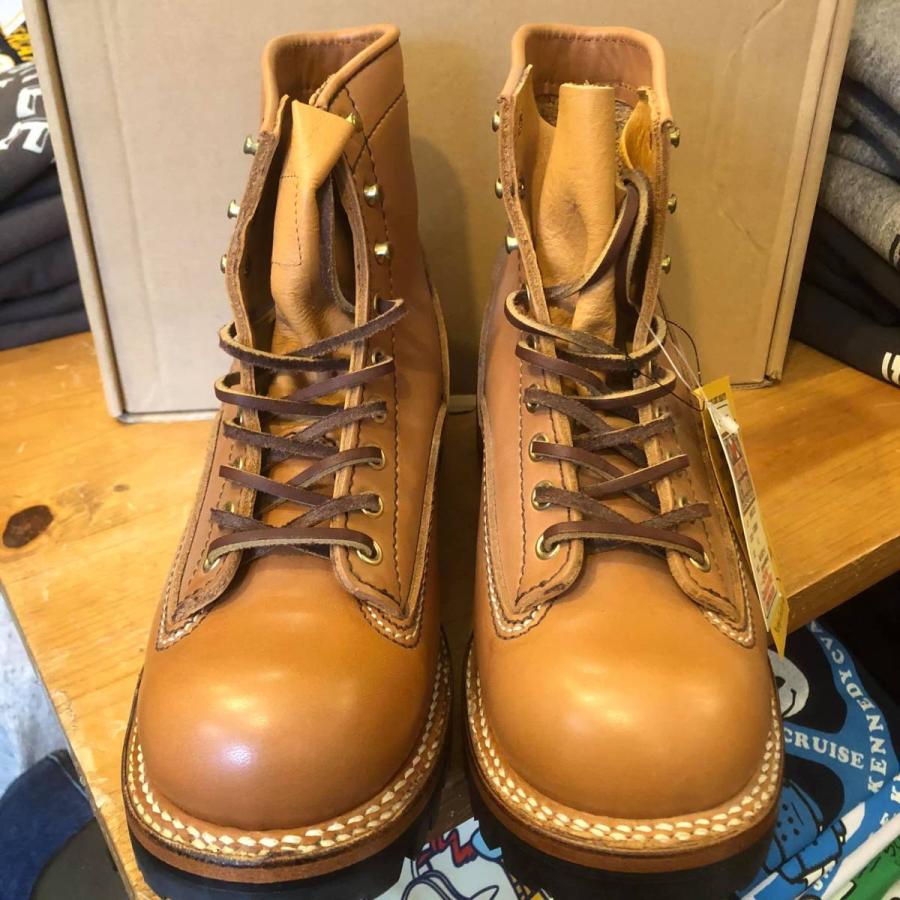 LONE WOLF Boots ロンウルフブーツ ビブラムソール 『LOGGER』 LW00125-133/BEIGE｜delsol-kumamoto｜04