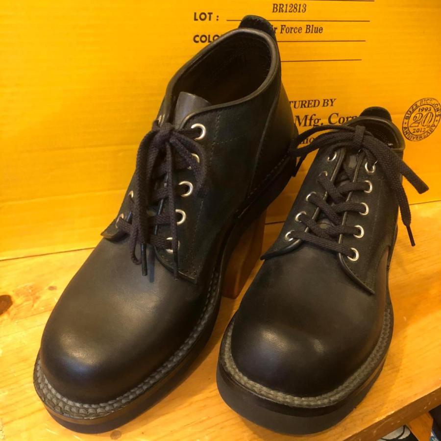 LONE WOLF BOOTS ロンウルフブーツ SWEEPER LW01850-319/BLACK×BLACK SUEDE 日本製｜delsol-kumamoto｜02