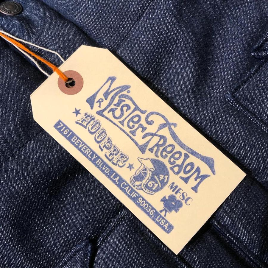 MISTER FREEDOM ミスターフリーダム MFSC "HOOPER" DENIM x CORDUROY "SONNY" PUFFER VEST SC15200-128/NAVY｜delsol-kumamoto｜19