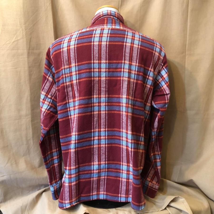 SUGAR CANE ネルシャツ Lサイズ SUGAR CANE シュガーケーン ツイルチェック 長袖ワークシャツ SC28742