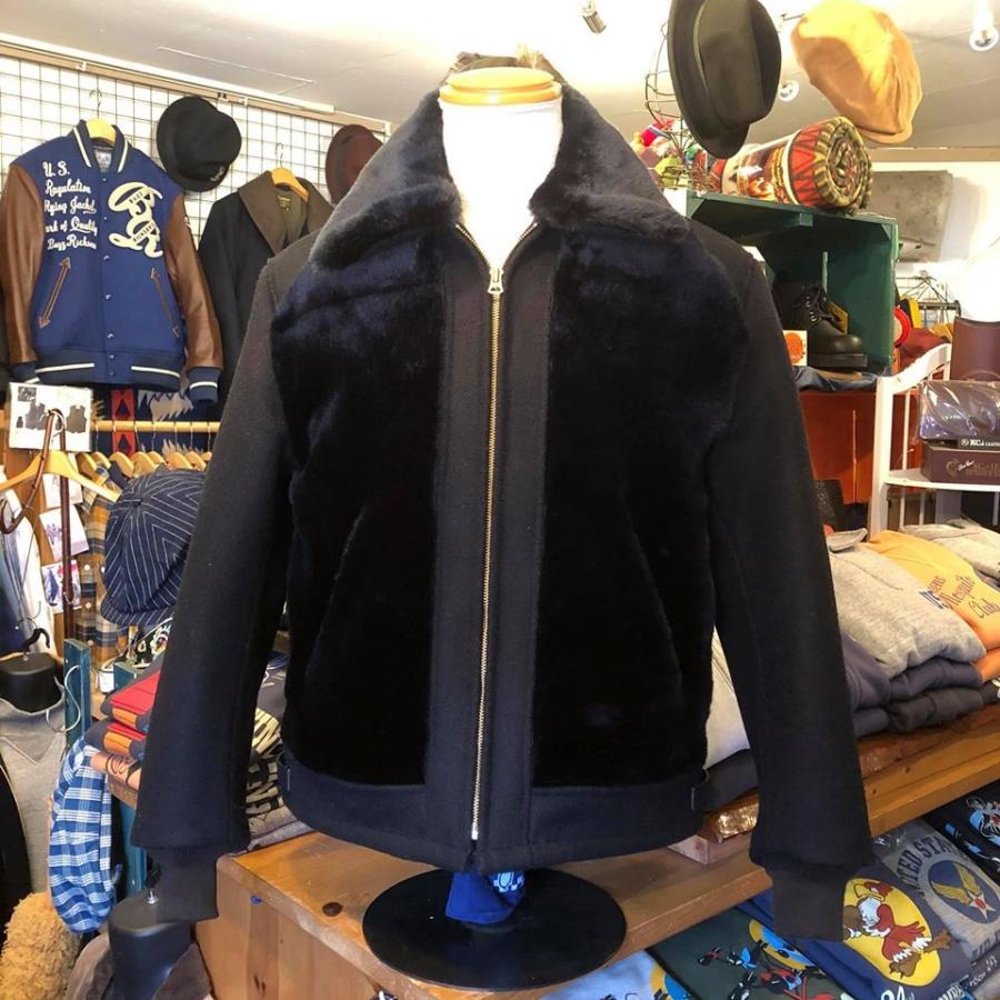 新品未使用！ スタイルアイズ STYLE EYES 30オンスウールメルトン・ベアジャケット 熊ジャン SE14480-119/BLACK 【7677033801】(26950円)