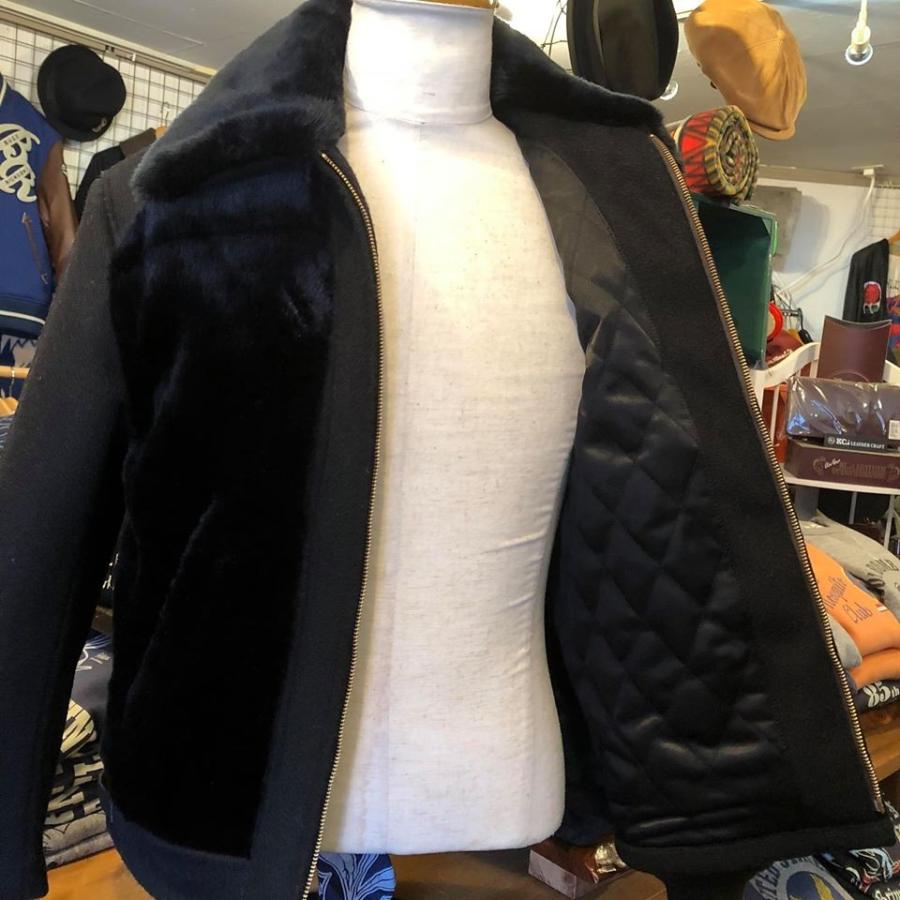 新品未使用！ スタイルアイズ STYLE EYES 30オンスウールメルトン・ベアジャケット 熊ジャン SE14480-119/BLACK 【7677033801】(26950円)