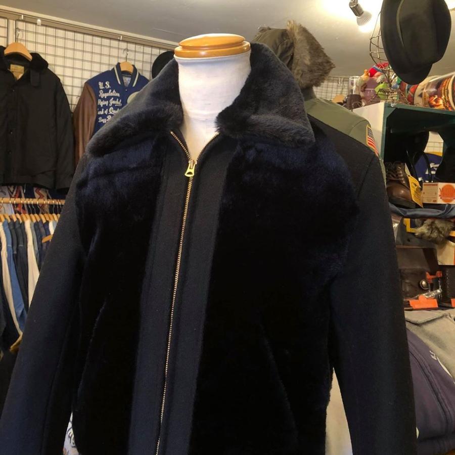 新品未使用！ スタイルアイズ STYLE EYES 30オンスウールメルトン・ベアジャケット 熊ジャン SE14480-119/BLACK 【7677033801】(26950円)