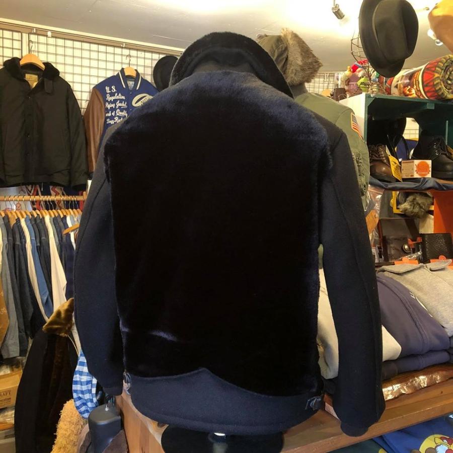 新品未使用！ スタイルアイズ STYLE EYES 30オンスウールメルトン・ベアジャケット 熊ジャン SE14480-119/BLACK 【7677033801】(26950円)