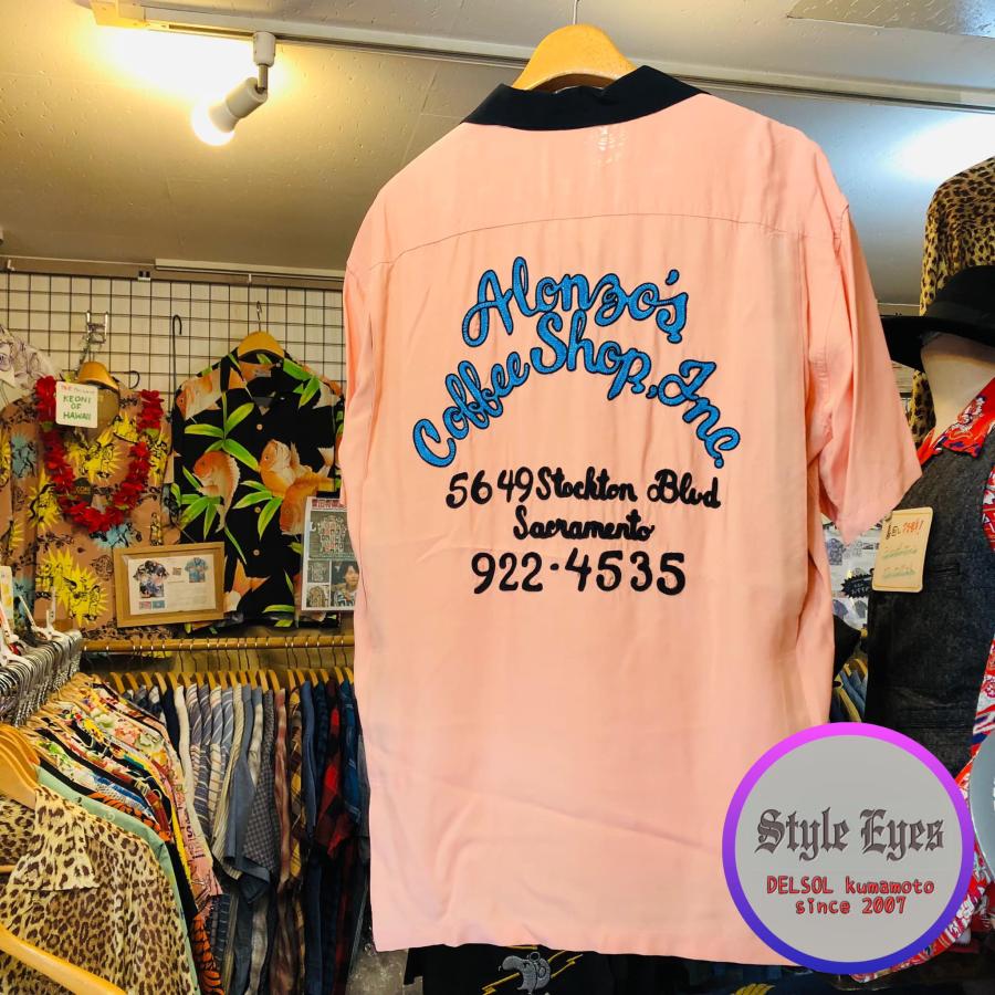 STYLE EYES（スタイルアイズ） レーヨンボウリングシャツ “ALONZO'S