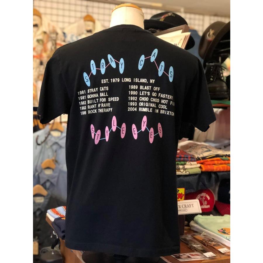 STYLE EYES STRAY CATS × ROCK T-SHIRT LIMITED EDITION STYLE EYES STRAY CATS × ROCK T-SHIRT LIMITED EDITION