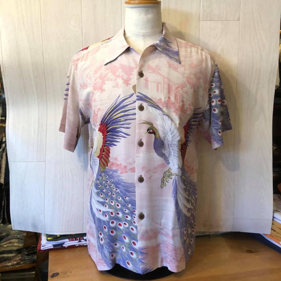 SUN SURF サンサーフ スペシャルエディション アロハ シャツ “PEACOCK