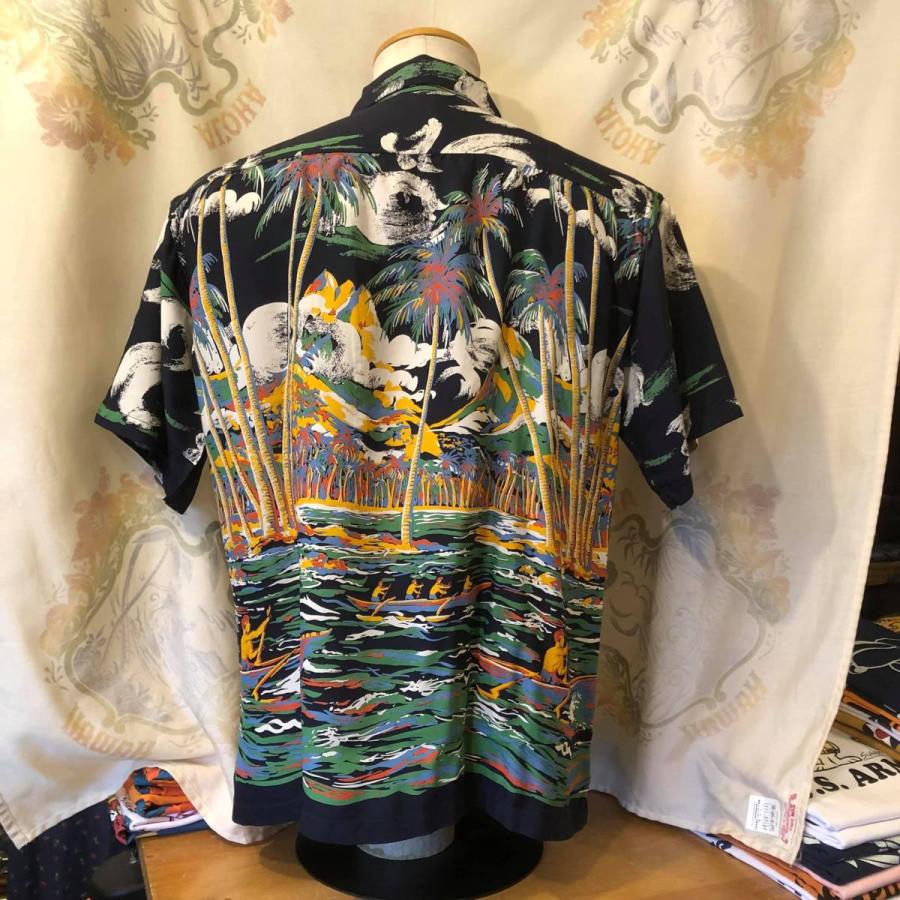 SUN SURF サンサーフ スペシャルエディション アロハ シャツ “CANOE