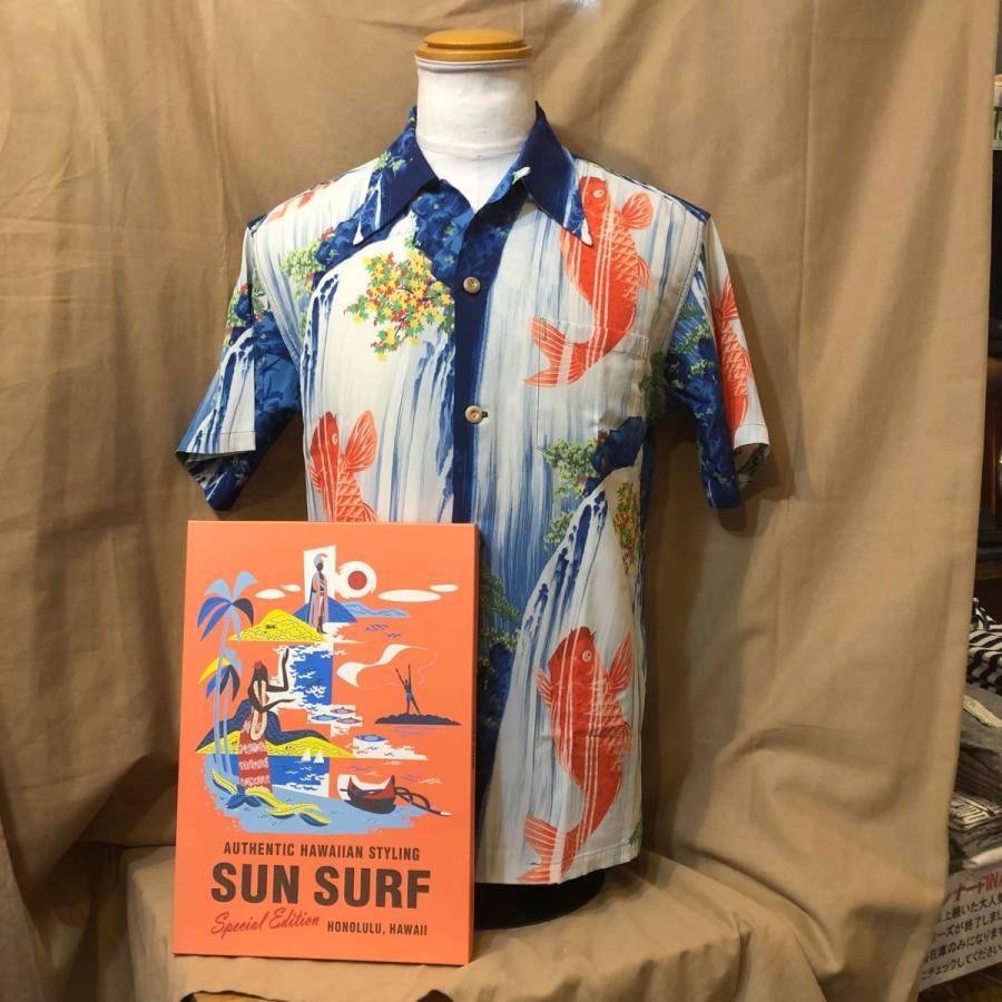 SUN SURF サンサーフ スペシャルエディション アロハ シャツ “CARP 