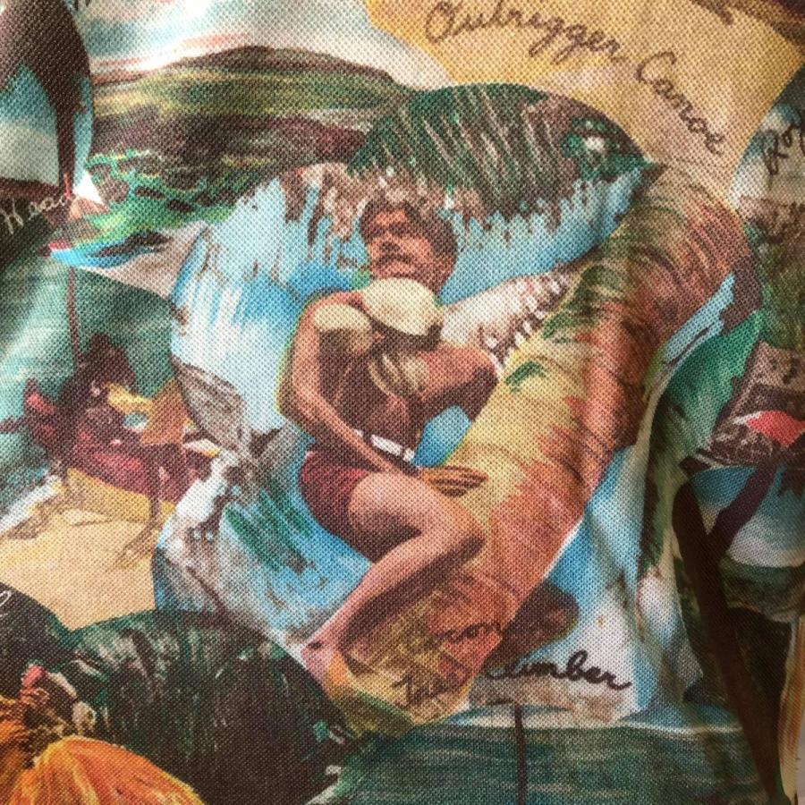 SUN SURF サンサーフ クールマックス プルオーバー 鹿の子 BDシャツ ”COCONUT TREE CLIMBER” SS78784｜delsol-kumamoto｜11
