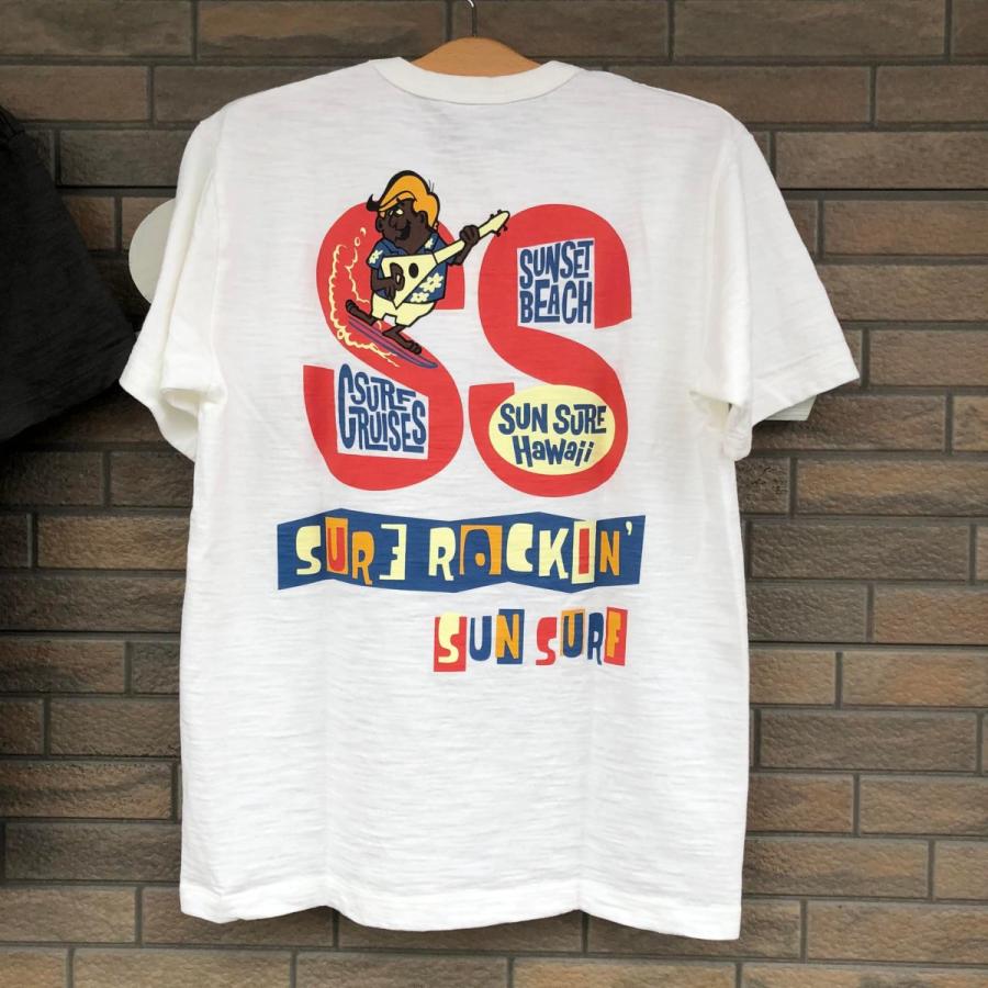 SUN SURF サンサーフ THE SINGING RIDERS 日本製 プリント スラブT