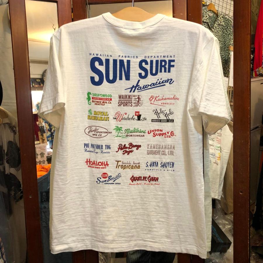 SUN SURF サンサーフ 日本製 ヴィンテージブランド ロゴ プリント