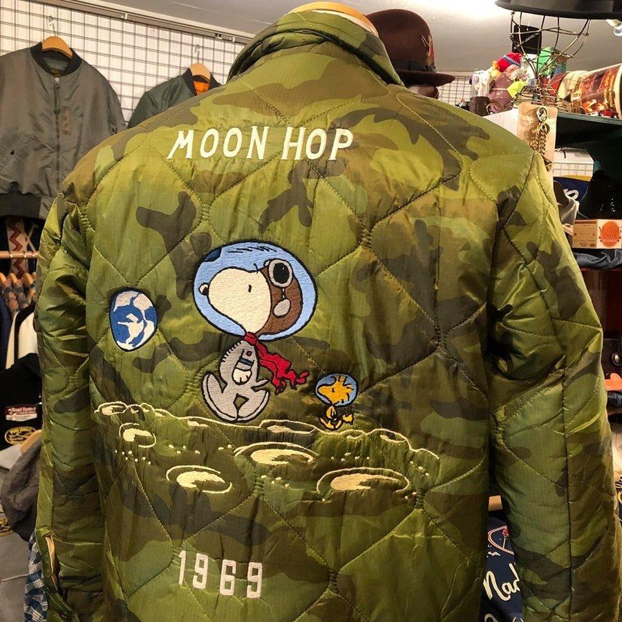 Tailor Toyo テーラー東洋 スヌーピー ベトナム ライナー ジャケット Snoopy Moon Hop Tt Black Camouflage Tt Delsol Kumamoto 通販 Yahoo ショッピング