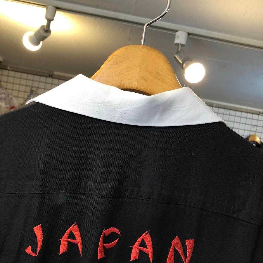TAILOR TOYO テーラー東洋 レーヨン 総刺繍スカ ボウリングシャツ
