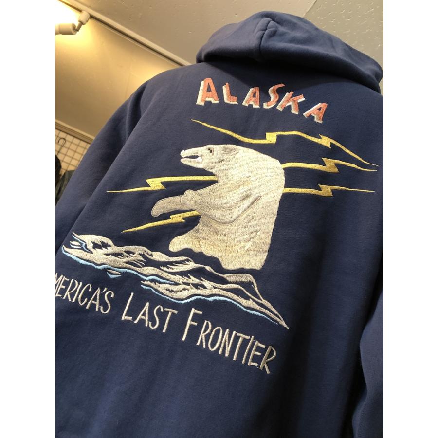 SUKA ZIP PARKA 「EMBROIDERED ALASKA」 TAILOR TOYO(テーラー東洋） 】 スカパーカー [ SUKA ZIP PARKA