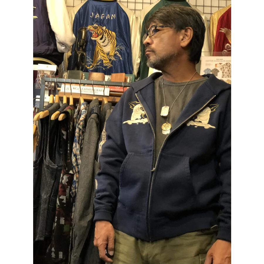 TAILOR TOYO テーラー東洋 TAILOR TOYO テーラー東洋 SUKA ZIP PARKA EMBROIDERED “ALASKA