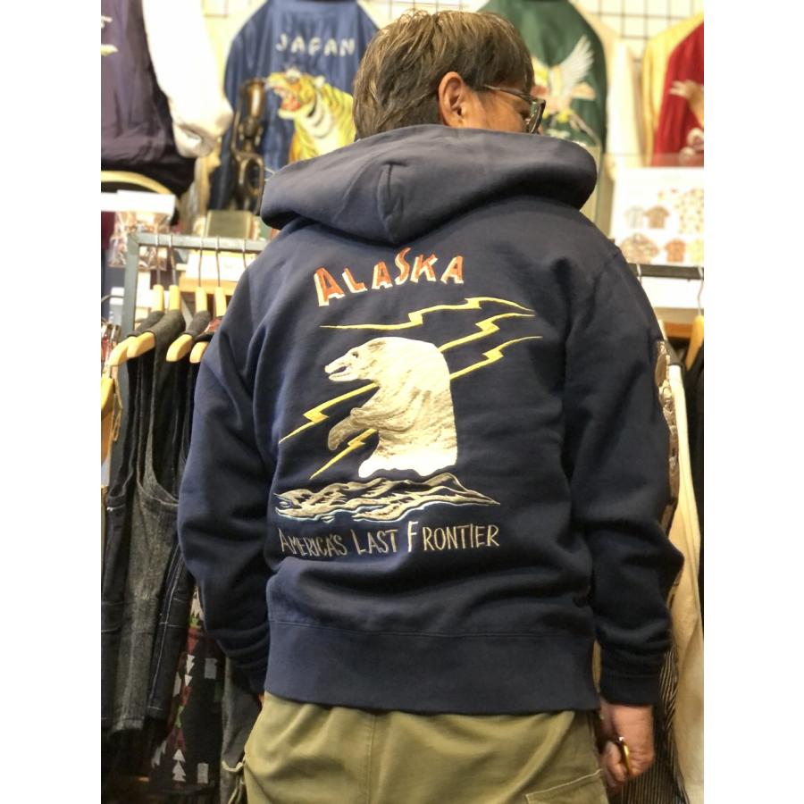 SUKA ZIP PARKA 「EMBROIDERED ALASKA」 TAILOR TOYO(テーラー東洋） 】 スカパーカー [ SUKA ZIP PARKA